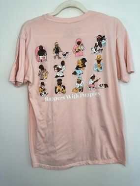 Rappers With Puppies Shirt - Sz. L